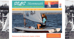 Desktop Screenshot of monmouth.sailseas.com